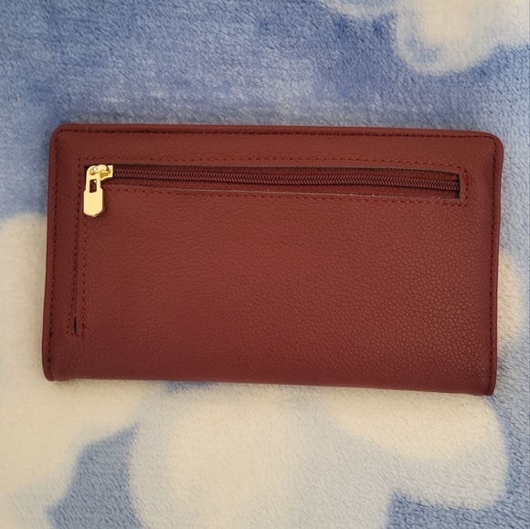 Lark & Ives Continental Snap Wallet - burgundy - Picture 4 of 5